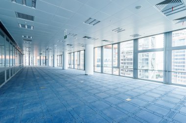 Modern ofis binasının içi
