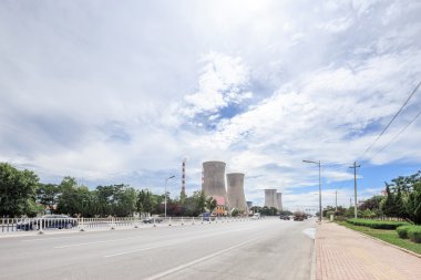 bulutlu gökyüzü güç bitki boş yolumdan