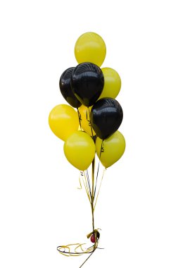 Balonlar izole demet