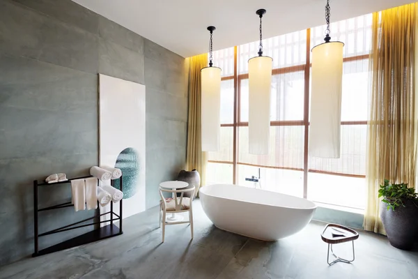 Intérieur de salle de bain moderne — Photo