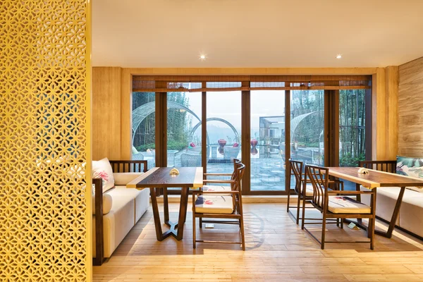 Interior of modern dining room — Stock Photo, Image