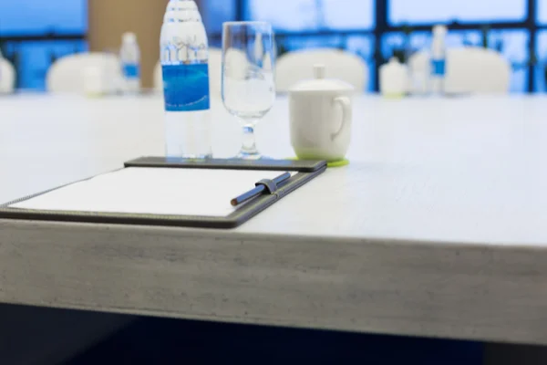 interior of modern meeting room