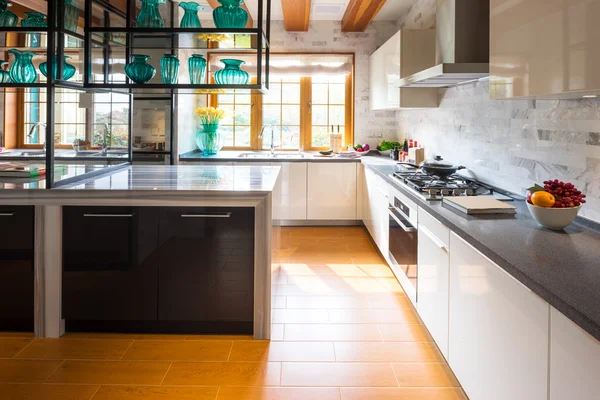 Interior de la cocina moderna — Foto de Stock