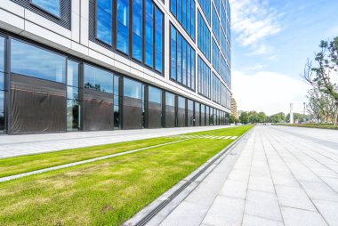 patika outdside modern binanın bulanıklık