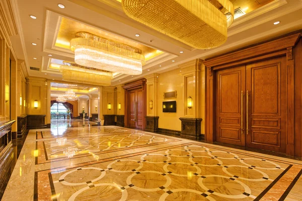 interior of luxury entrance hall