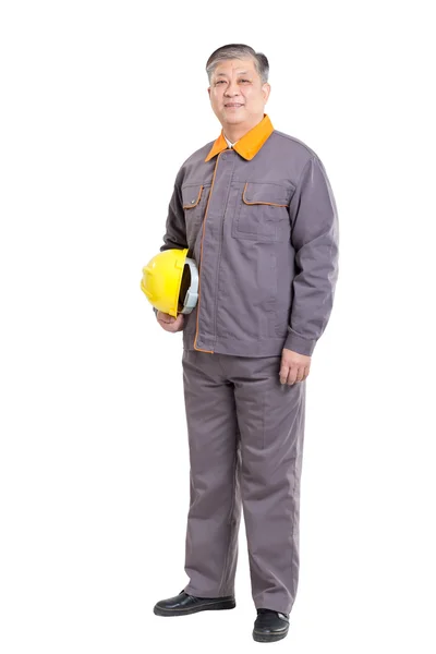 A sárga hardhat mérnök — Stock Fotó