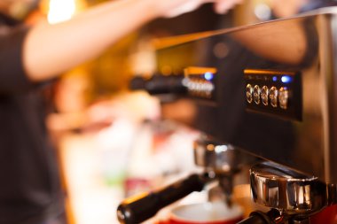 çalışma içinde kafe ya da Restoran garson