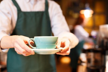 çalışma içinde kafe ya da Restoran garson