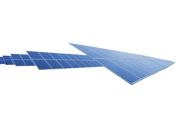 Blue solar panel — Stock Photo, Image