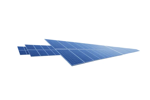 Blue solar panel — Stock Photo, Image