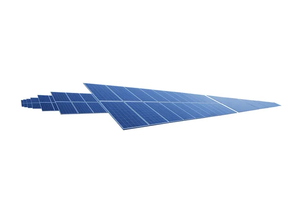 Blue solar panel — Stock Photo, Image