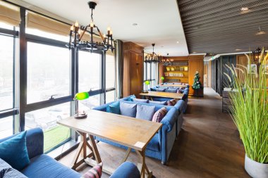 Modern Kafe 'nin içi