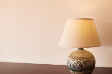 Modern yatak odasının içi