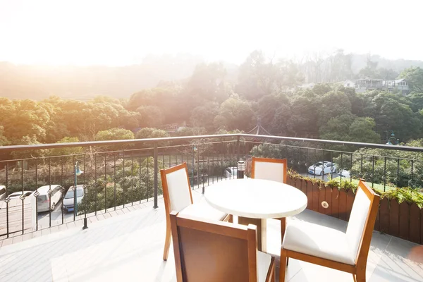 Interior of modern balcony — Stock Photo, Image