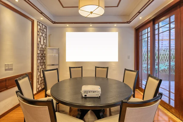 Interno della moderna sala da pranzo — Foto Stock