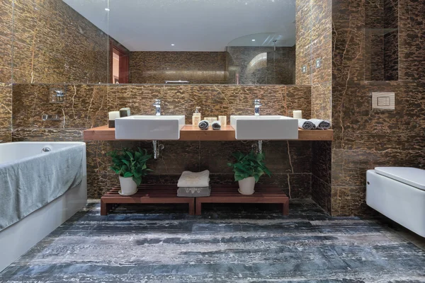 Interior de baño de lujo — Foto de Stock