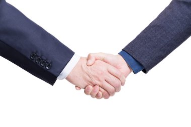 İşadamları el sallamak 