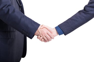 İşadamları el sallamak 