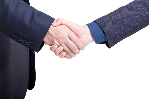 Businessmen shake hands — Stock Photo, Image