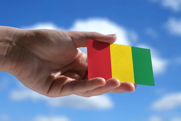 Small Reggae music flag — Stock Photo, Image