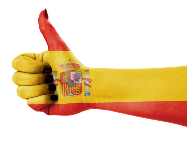 Flagge Spaniens — Stockfoto