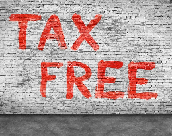 Tax free and foreground — Stock Photo, Image