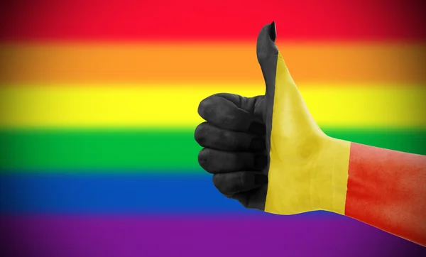 Actitud positiva de Bélgica hacia la comunidad LGBT —  Fotos de Stock