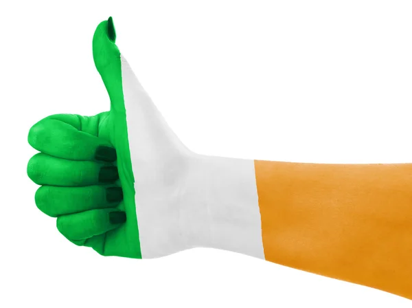Прапор Ірландії — стокове фото