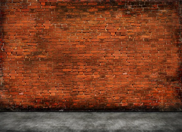 Red old brick wall — Stock Photo, Image