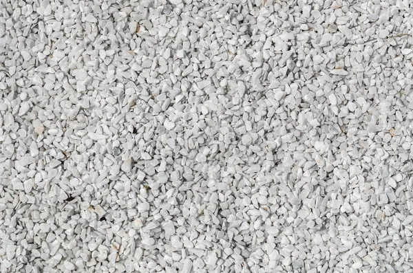 Bílý kámen štěrku textury — Stock fotografie