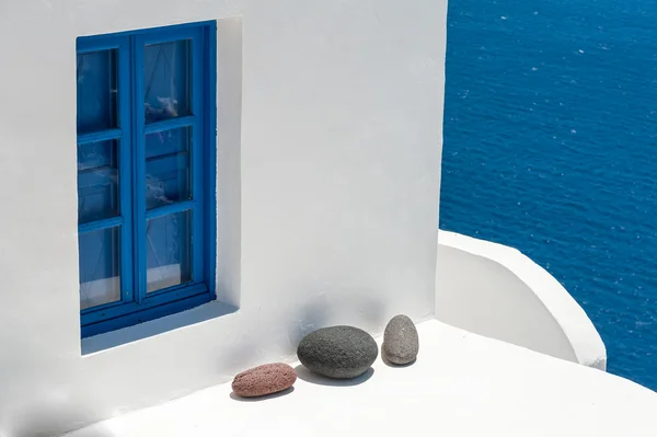 Kilátás santorini — Stock Fotó