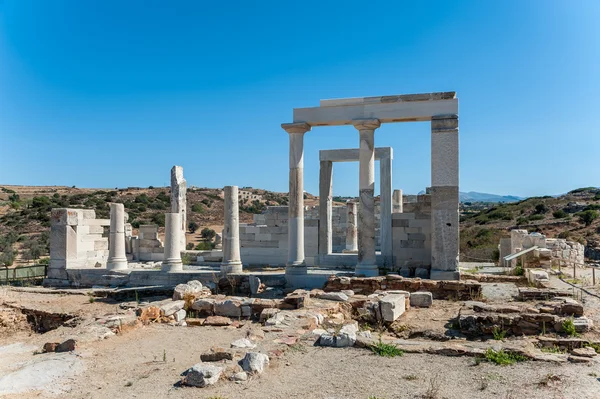 Świątyni Demeter w Naxos — Zdjęcie stockowe