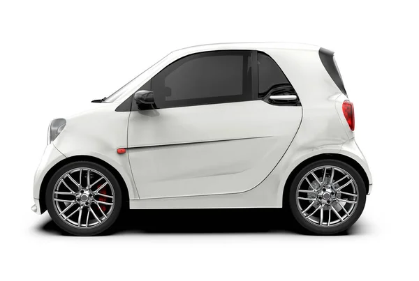 City Car Mockup Illustration — Stock Photo, Image