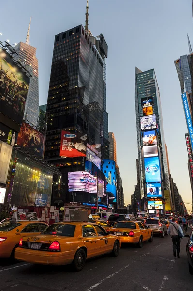 Éjszaka a Times Square — Stock Fotó