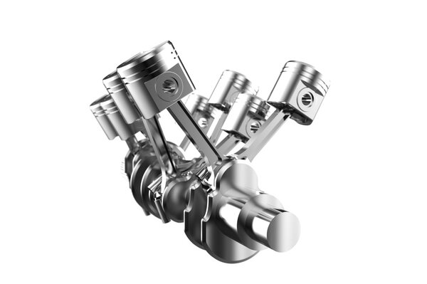 поршни изолированы на белом
