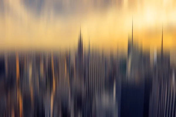Abstracte achtergrond New York panorama — Stockfoto