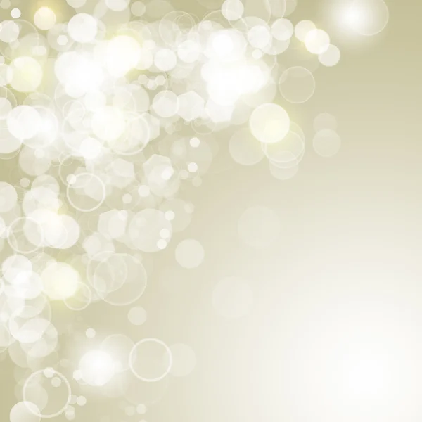 Lights on gold background — Stock Photo, Image