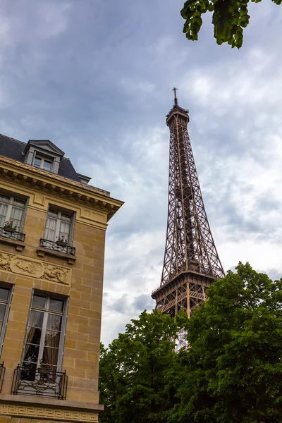 Eiffel torony Párizsban, Franciaországban Jogdíjmentes Stock Képek