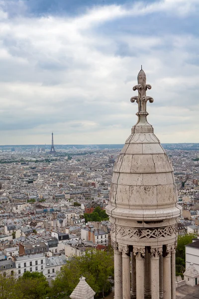 Sacre Couer en París, Francia Fotos de stock libres de derechos