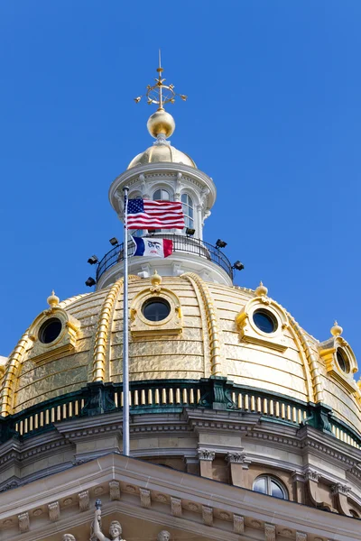 Iowa capitol i des moines. — Stockfoto