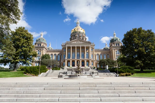 Iowa Capitol in Des Moines. — Stock Photo, Image