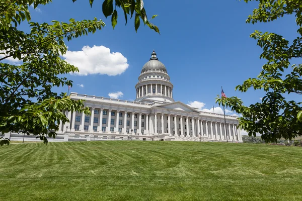 犹他州议会大厦、 盐湖城 图库图片