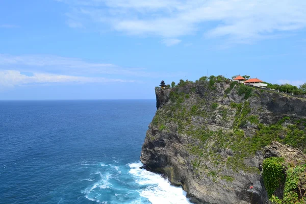 Landschaften am uluwatu-Tempel (bali, Indonesien)) — Stockfoto