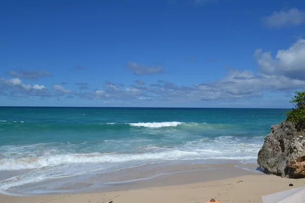 Ocean Waves e Beach Line — Foto Stock