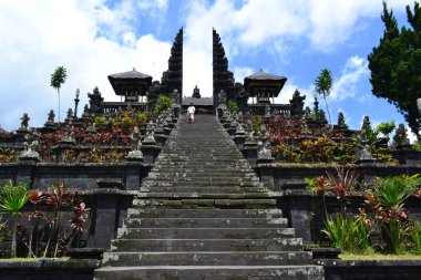 Bessakih sakral tapınakta Bali Adası
