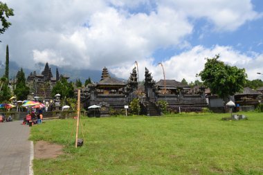 Bessakih sakral tapınakta Bali Adası