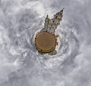 Küçük gezegen Panorama kutsal ruh Katedrali, Minsk, Beyaz Rusya
