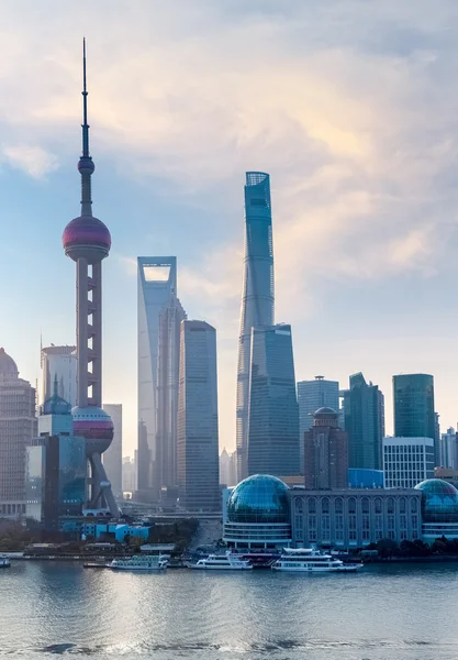 Bellissimo paesaggio urbano di Shanghai — Foto Stock