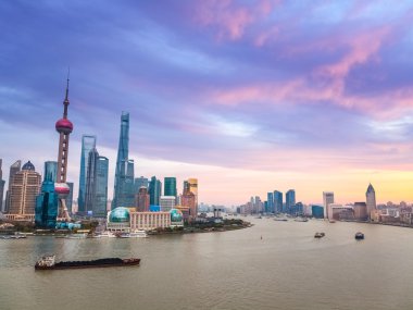 Günbatımında shanghai