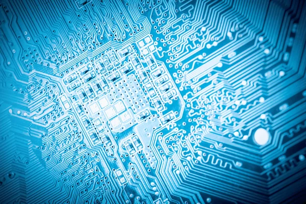 Circuit board closeup — Stock Photo, Image